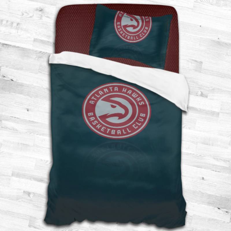Atlanta Hawks Logo Type 1789 Bedding Sets Sporty Bedroom Home Decor