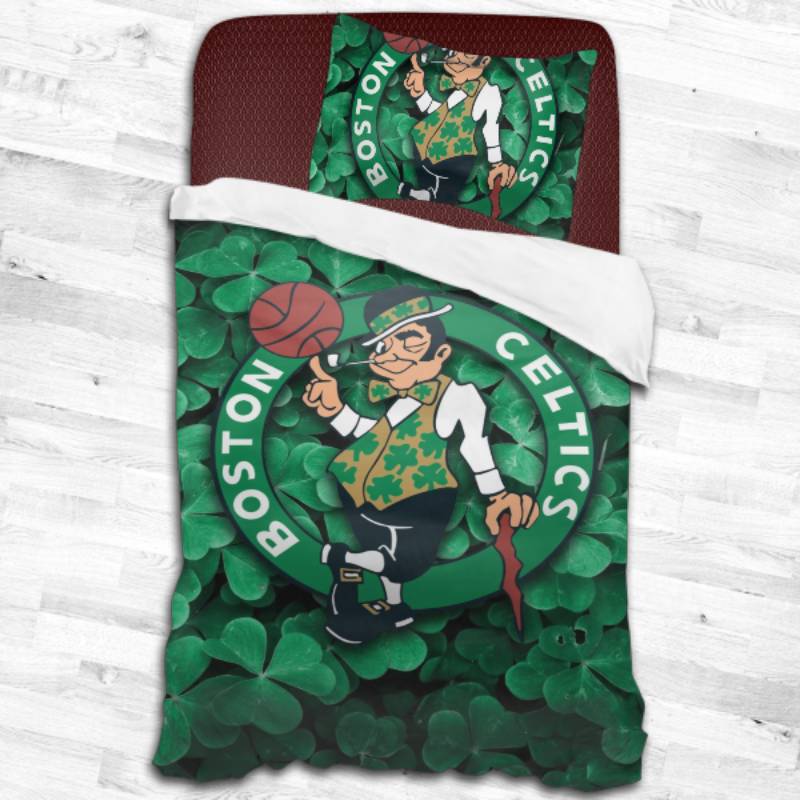 Boston Celtics Logo Type 1930 Bedding Sets Sporty Bedroom Home Decor