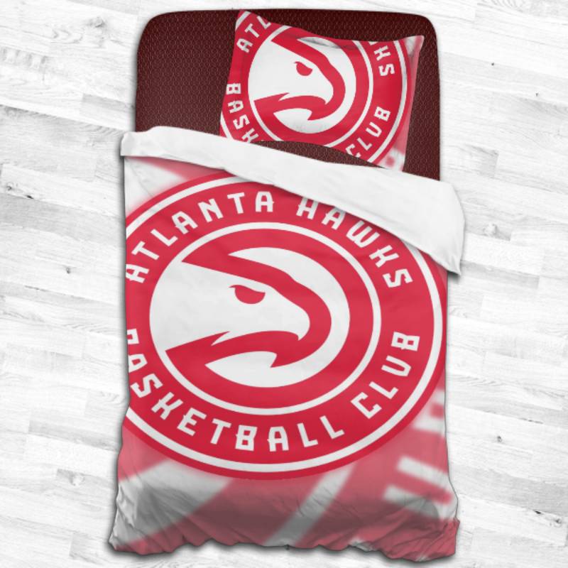 Atlanta Hawks Logo Type 1935 Bedding Sets Sporty Bedroom Home Decor