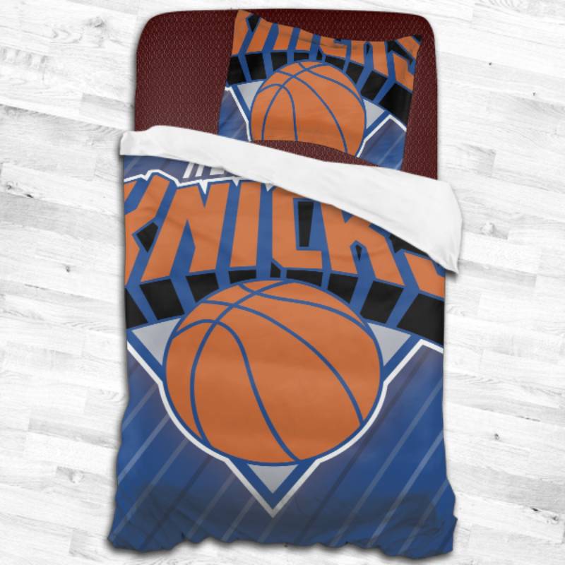 New York Knicks Logo Type 1970 Bedding Sets Sporty Bedroom Home Decor