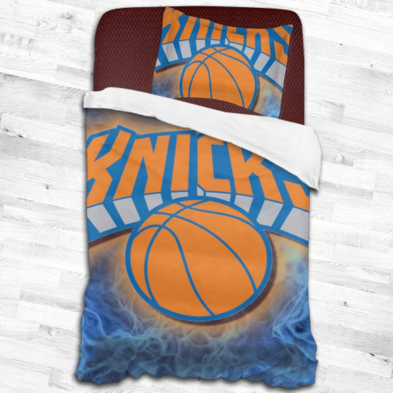 New York Knicks Logo Type 2170 Bedding Sets Sporty Bedroom Home Decor