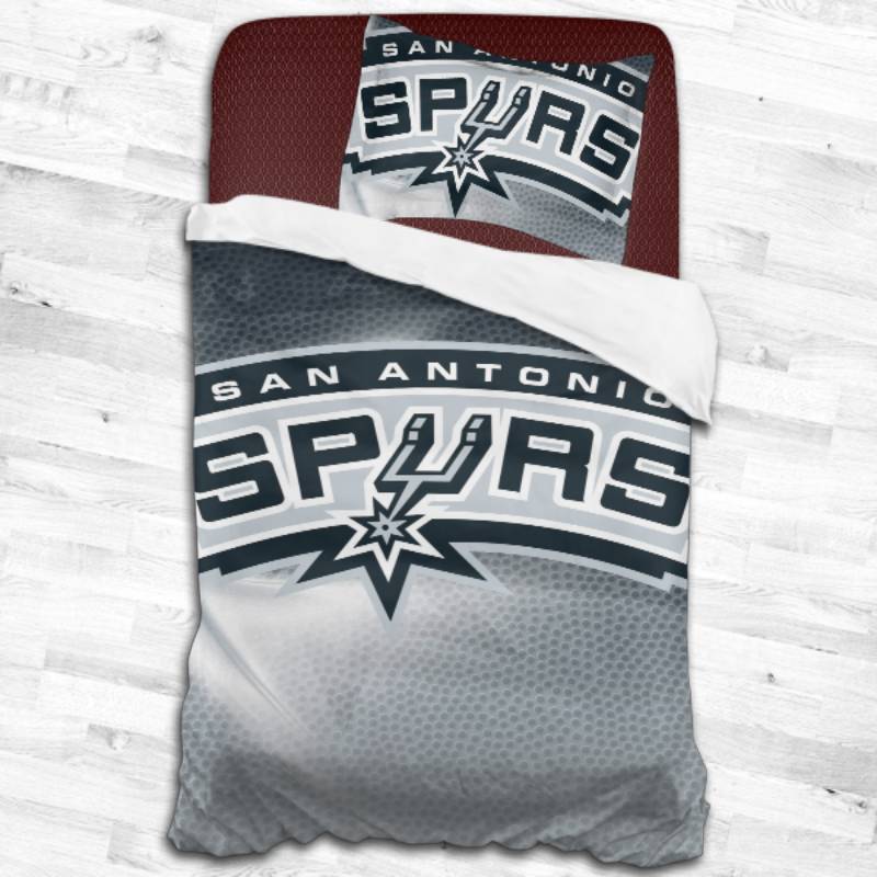 San Antonio Spurs Logo Type 2180 Bedding Sets Sporty Bedroom Home Decor