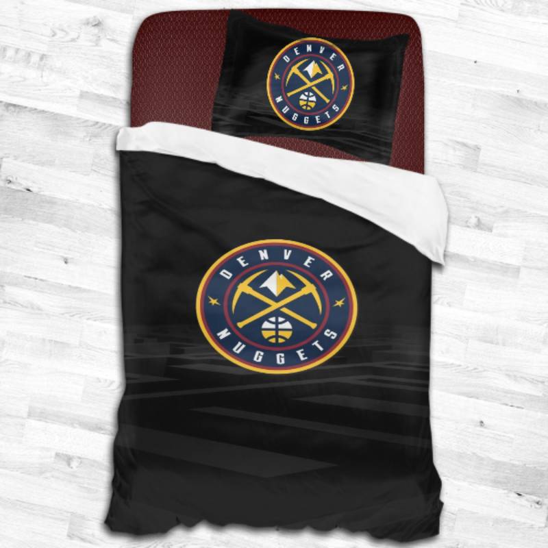 Nba Denver Nuggets Logo Type 2209 Bedding Sets Sporty Bedroom Home Decor