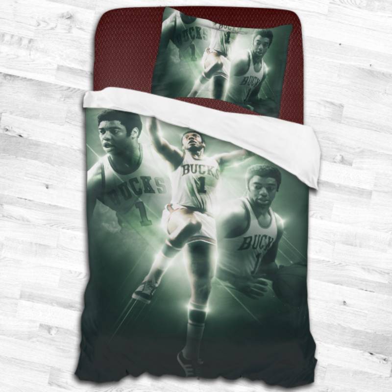 Nba Milwaukee Bucks Logo Type 2217 Bedding Sets Sporty Bedroom Home Decor