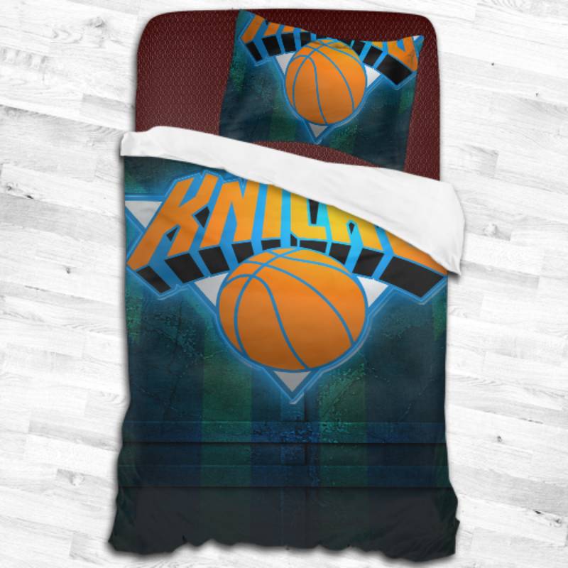 Nba New York Knicks Logo Type 2223 Bedding Sets Sporty Bedroom Home Decor