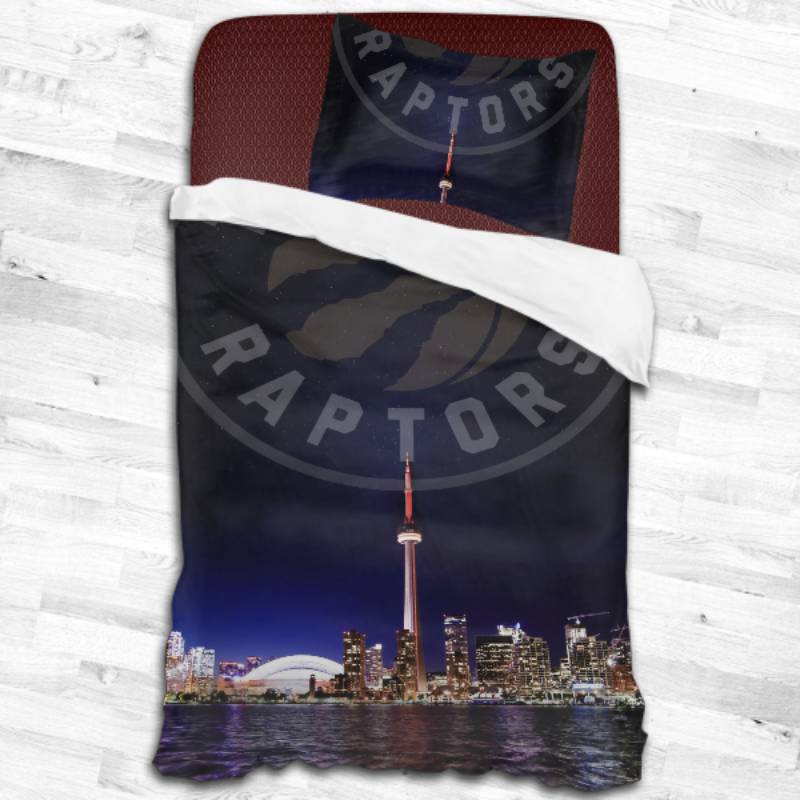 Nba Toronto Raptors Logo Type 2228 Bedding Sets Sporty Bedroom Home Decor