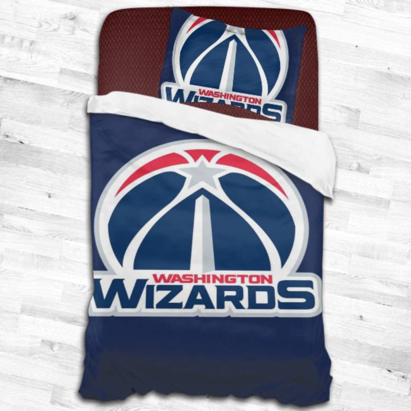 Nba Washington Wizards Logo Type 2233 Bedding Sets Sporty Bedroom Home Decor