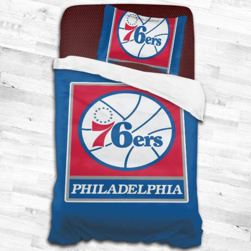 Philadelphia 76Ers Logo Type 2240 Bedding Sets Sporty Bedroom Home Decor
