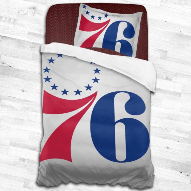 Philadelphia 76Ers Logo Type 2241 Bedding Sets Sporty Bedroom Home Decor