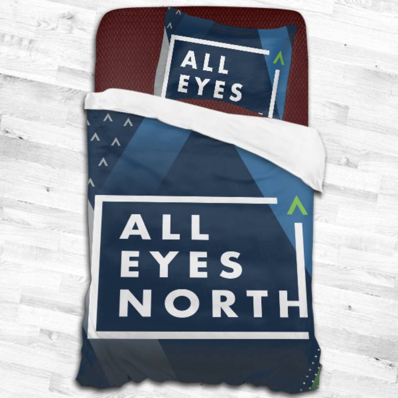 Nba Minnesota Timberwolves Logo Type 2298 Bedding Sets Sporty Bedroom Home Decor