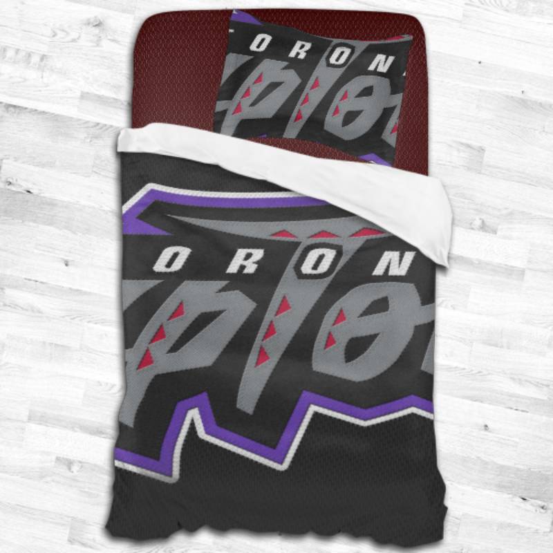 Nba Toronto Raptors Logo Type 2308 Bedding Sets Sporty Bedroom Home Decor