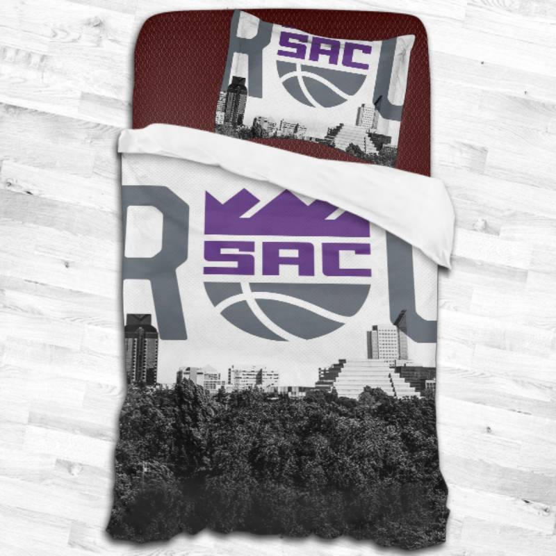 Nba Sacramento Kings Logo Type 2313 Bedding Sets Sporty Bedroom Home Decor