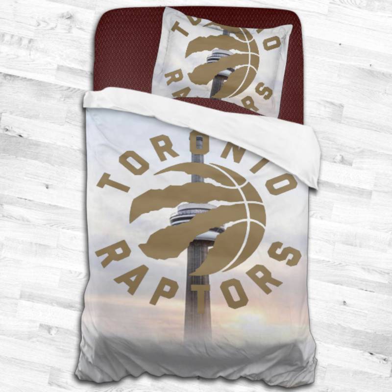 Nba Toronto Raptors Logo Type 2317 Bedding Sets Sporty Bedroom Home Decor
