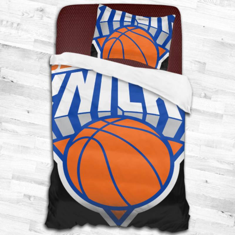New York Knicks Logo Type 2323 Bedding Sets Sporty Bedroom Home Decor