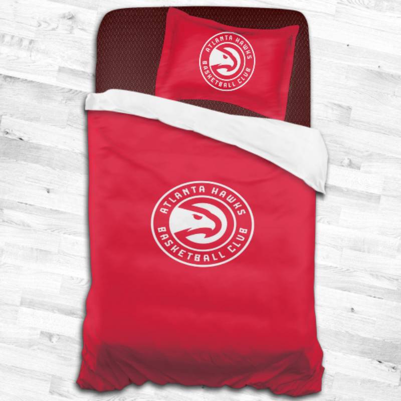 Atlanta Hawks Logo Type 2336 Bedding Sets Sporty Bedroom Home Decor