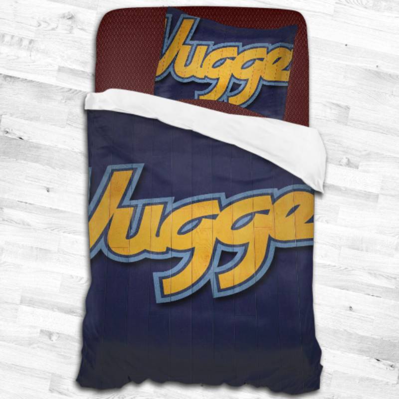Denver Nuggets Logo Type 2337 Bedding Sets Sporty Bedroom Home Decor