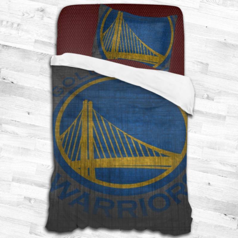 Nba Golden State Warriors Logo Type 2358 Bedding Sets Sporty Bedroom Home Decor