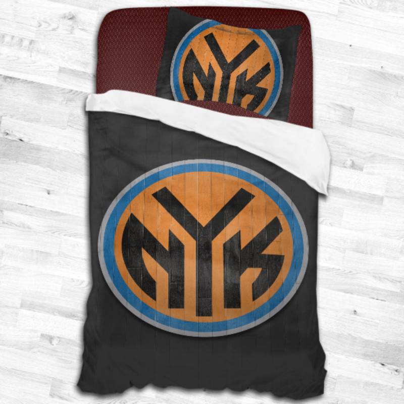 Nba New York Knicks Logo Type 2362 Bedding Sets Sporty Bedroom Home Decor