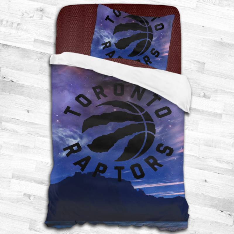 Nba Toronto Raptors Logo Type 2367 Bedding Sets Sporty Bedroom Home Decor