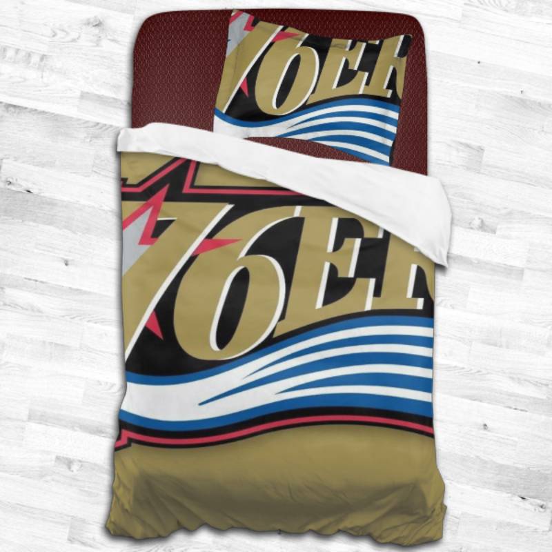 Philadelphia 76Ers Logo Type 2371 Bedding Sets Sporty Bedroom Home Decor