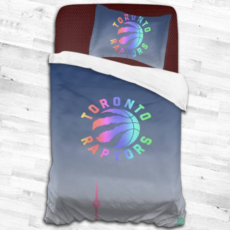 Nba Toronto Raptors Logo Type 2412 Bedding Sets Sporty Bedroom Home Decor