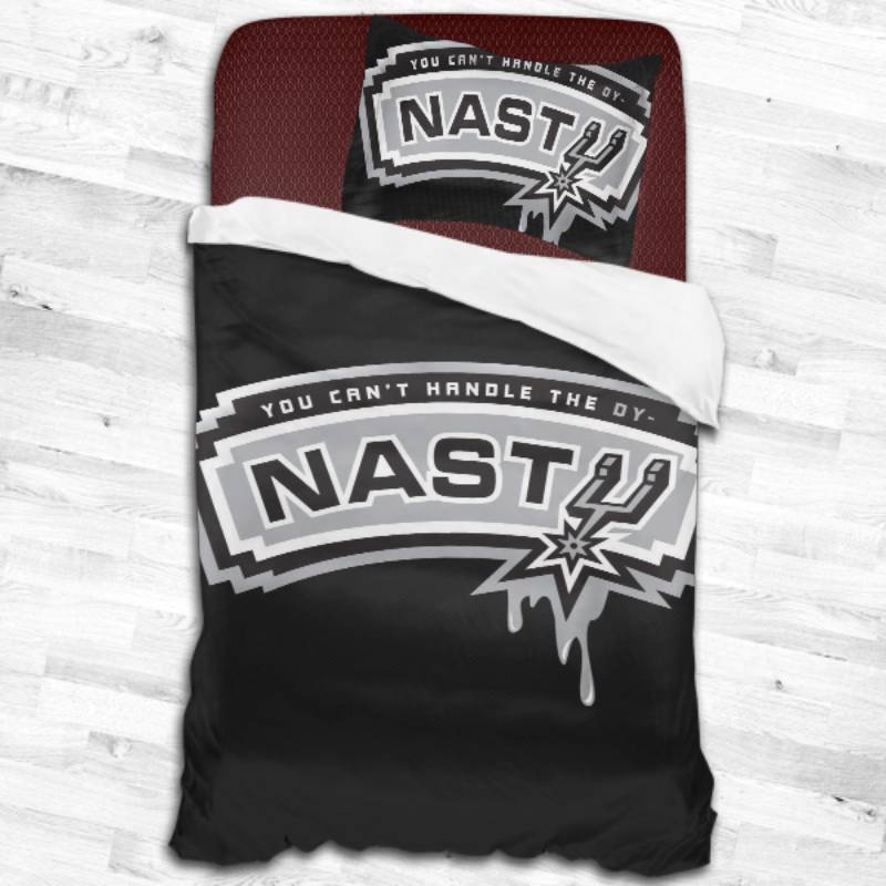 San Antonio Spurs Logo Type 2428 Bedding Sets Sporty Bedroom Home Decor