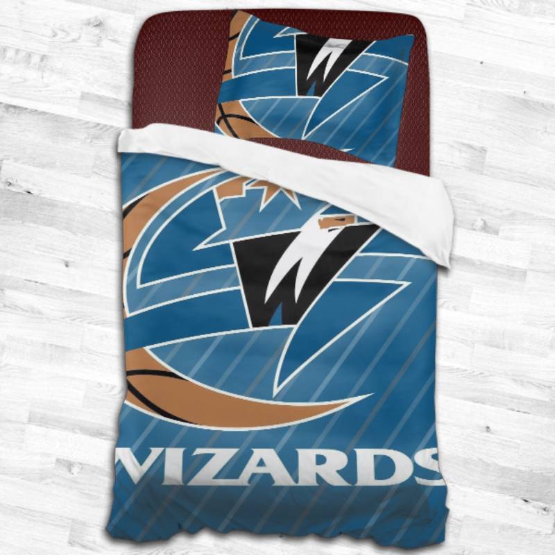 Washington Wizards Logo Type 2430 Bedding Sets Sporty Bedroom Home Decor