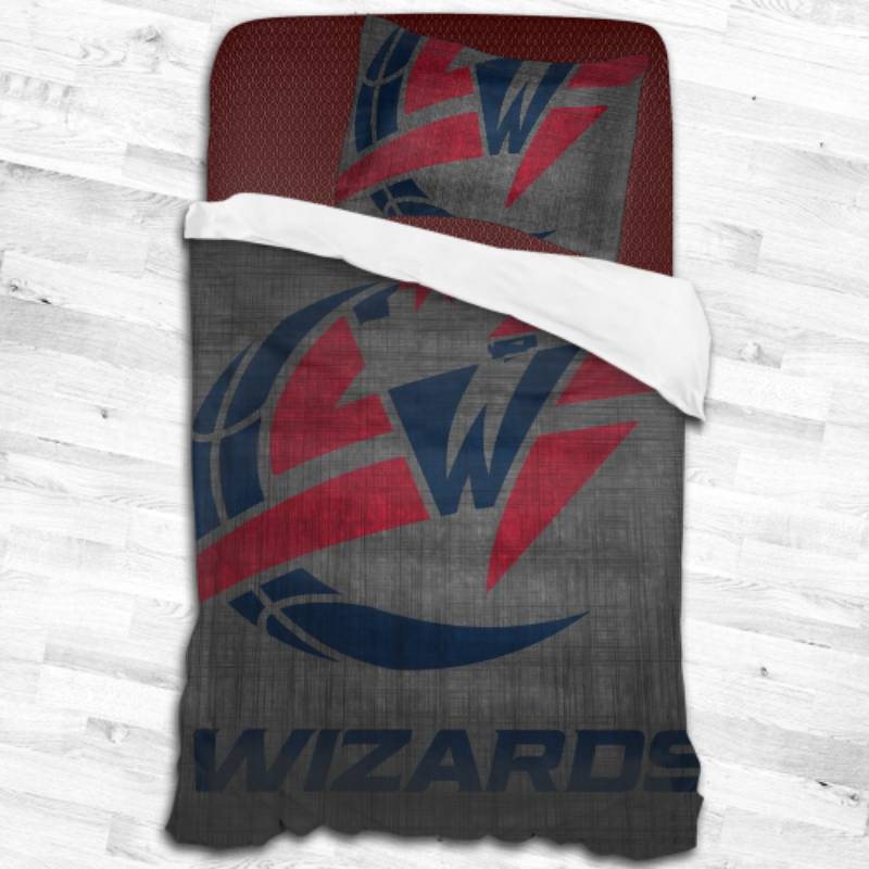 Washington Wizards Logo Type 2434 Bedding Sets Sporty Bedroom Home Decor