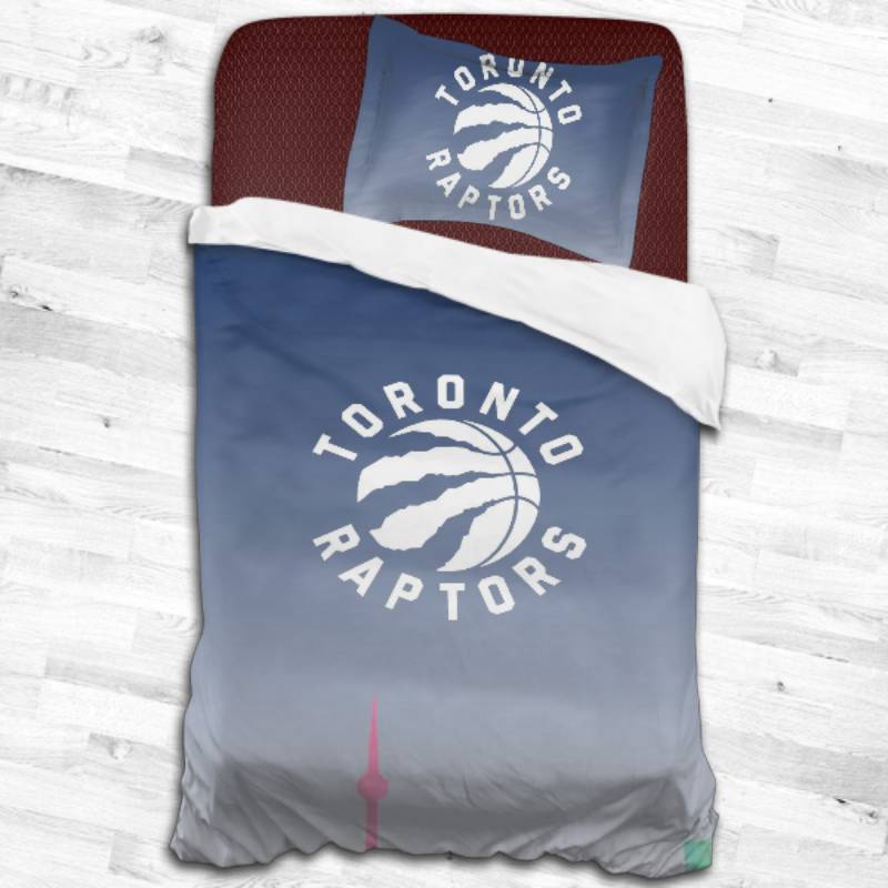 Nba Toronto Raptors Logo Type 2474 Bedding Sets Sporty Bedroom Home Decor