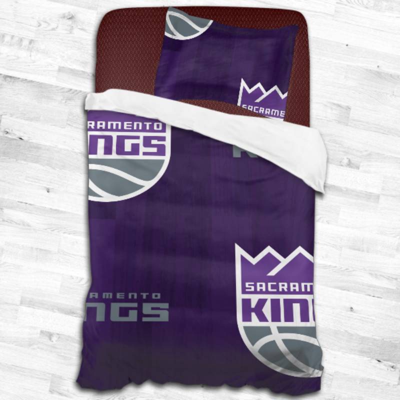 Sacramento Kings Logo Type 2481 Bedding Sets Sporty Bedroom Home Decor