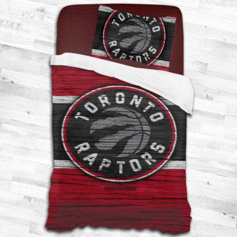 Toronto Raptors Logo Type 2483 Bedding Sets Sporty Bedroom Home Decor