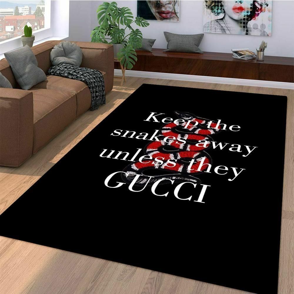Gucci Area Luxury Fashion Brand Rug Home Decor Door Mat Area Carpet