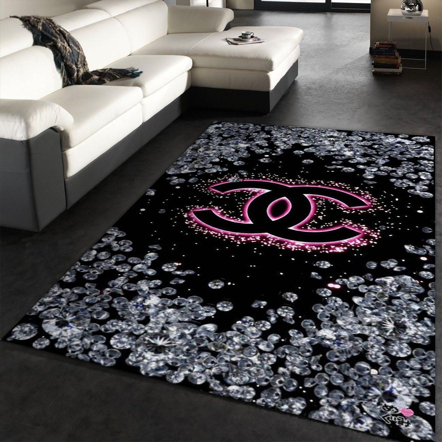 Chanel Area Fn Local The Luxury Fashion Brand Rug Area Carpet Door Mat Home Decor