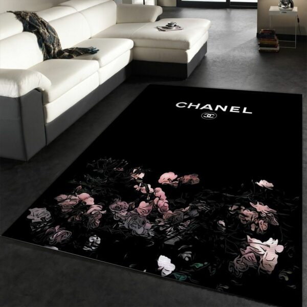 Chanel Area Luxury Fashion Brand Rug Area Carpet Home Decor Door Mat