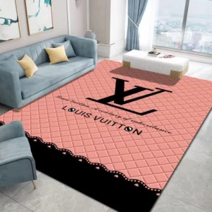 Louis Vuitton Lv Mat Luxury Fashion Brand Rug Door Mat Area Carpet Home Decor