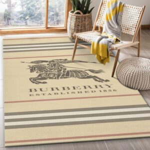 Burberry Area For Christmas Luxury Fashion Brand Rug Door Mat Home Decor Area Carpet