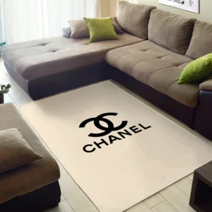 Chanel Beige Luxury Fashion Brand Rug Home Decor Door Mat Area Carpet