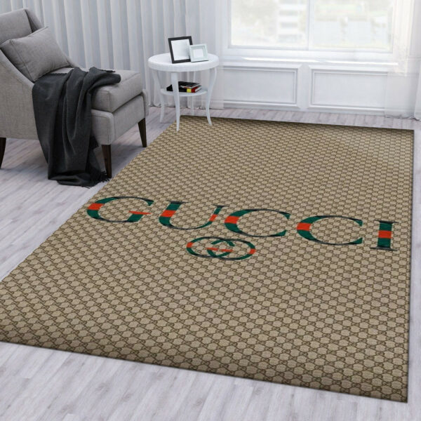 Gucci Area For Christmas Luxury Fashion Brand Rug Area Carpet Door Mat Home Decor