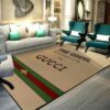 Gucci Area Luxury Fashion Brand Rug Area Carpet Home Decor Door Mat