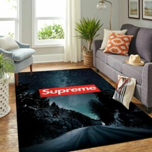 Supreme Area Luxury Fashion Brand Rug Area Carpet Home Decor Door Mat