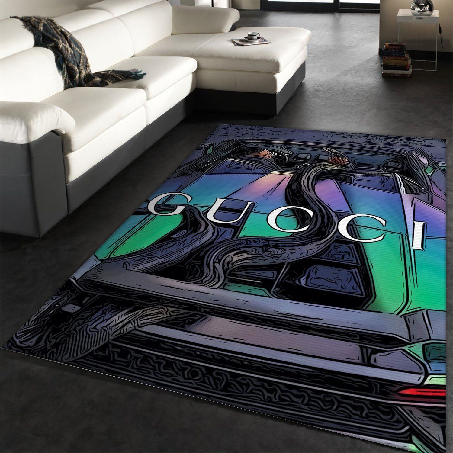 Gucci Area Christmas Luxury Fashion Brand Rug Home Decor Door Mat Area Carpet