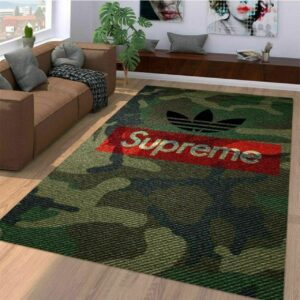 Army Supreme Area The Luxury Fashion Brand Rug Area Carpet Home Decor Door Mat