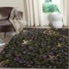 Louis Vuitton Area Christmas The Luxury Fashion Brand Rug Area Carpet Door Mat Home Decor