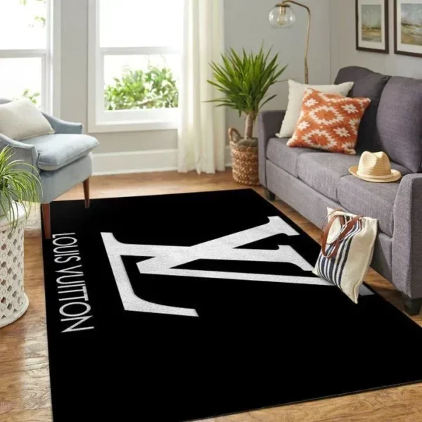 Louis Vuitton Luxury Fashion Brand Rug Home Decor Door Mat Area Carpet