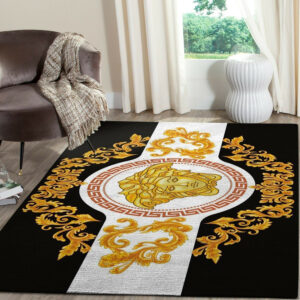 Versace Area Luxury Fashion Brand Rug Door Mat Home Decor Area Carpet