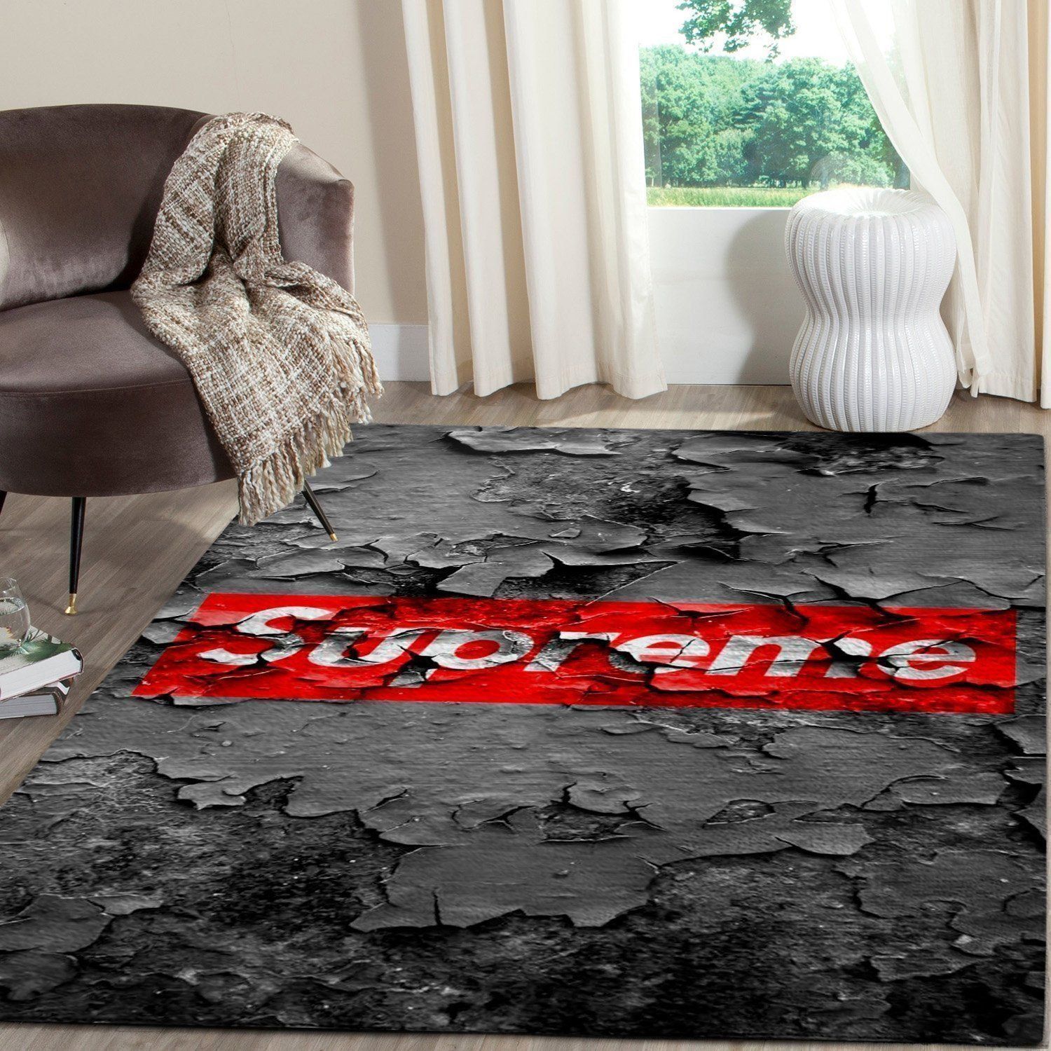 Supreme Area Luxury Fashion Brand Rug Door Mat Area Carpet Home Decor