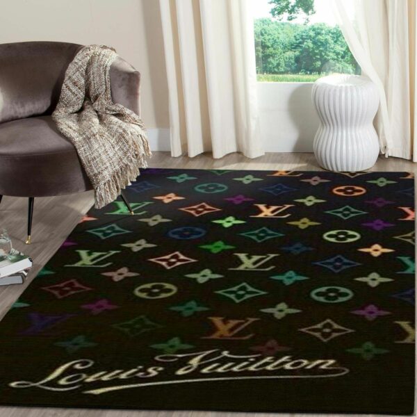 Louis Vuitton Area Christmas The Luxury Fashion Brand Rug Area Carpet Home Decor Door Mat