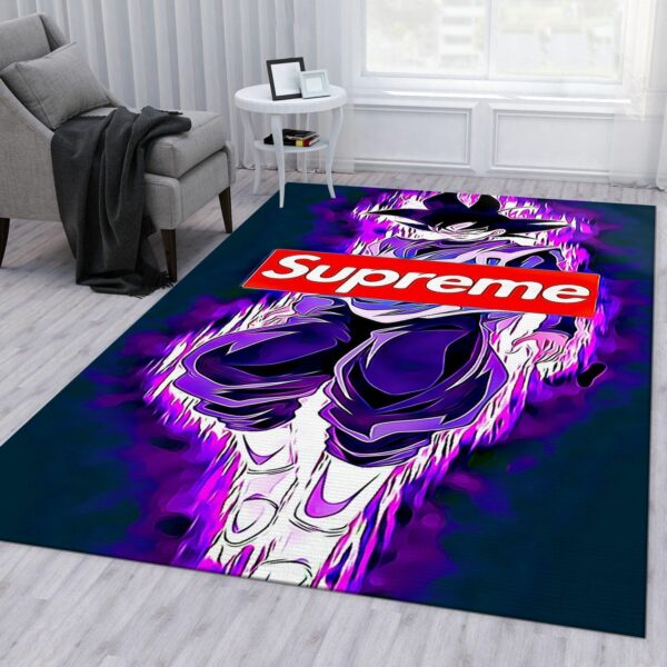 Supreme Dragon Ball Luxury Fashion Brand Rug Door Mat Area Carpet Home Decor