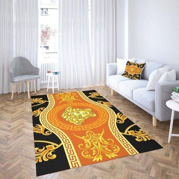 Versace Famo Area Christmas The Luxury Fashion Brand Rug Home Decor Area Carpet Door Mat