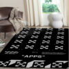Off-White Area Black White Luxury Fashion Brand Rug Home Decor Door Mat Area Carpet